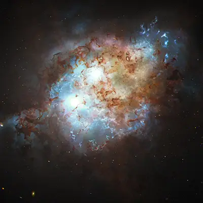 Dual Quasar (Artist's Illustration)
