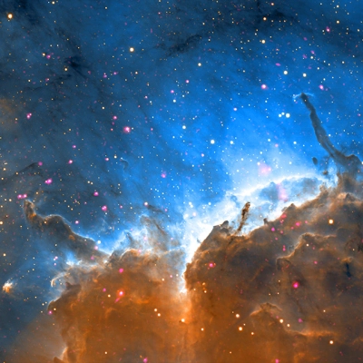 NGC 7000 - A collection of spring-themed images is meant to celebrate the "flowering" that occurs throughout space.