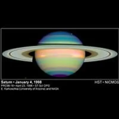 Hubble Science Image Utilized in "Touch the Universe" - Saturn