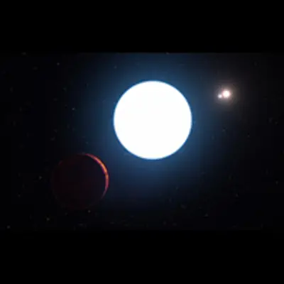 Artist's Impression of Planet in the HD 131399 System