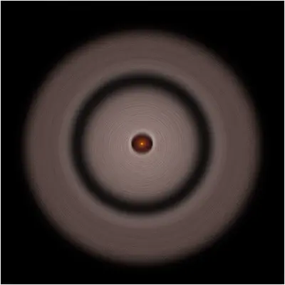 TW Hydrae Disk – Artist's Illustration