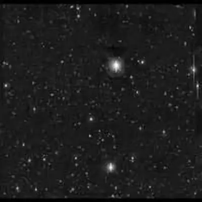 HDF-S on Ground Based Image (without Hubble Overlay)
