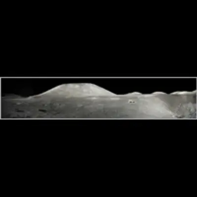 An Astronaut's Snapshot of the Moon