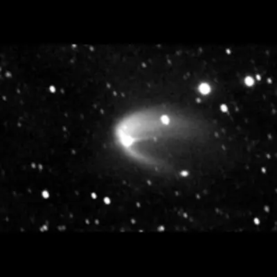 Ground-based Re-discovery Image of Asteroid (596) Scheila