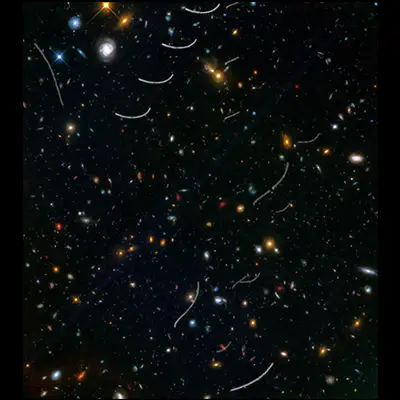 Abell 370 Parallel Field with Asteroids