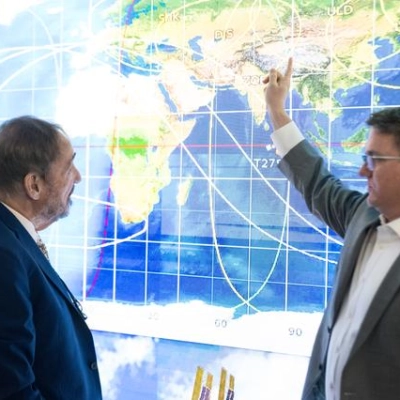 John Rhys-Davies at NASA Headquarters
