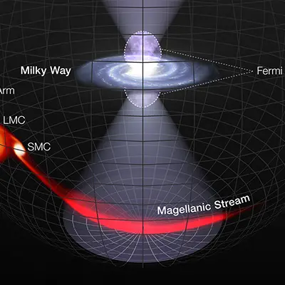 Seyfert Flare Illustration