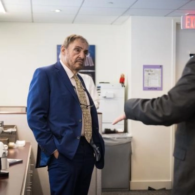 John Rhys-Davies at NASA Headquarters