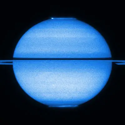 Saturn's Double Light Show