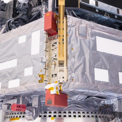Roman Space Telescope Plaque Install