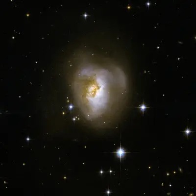 Hubble Interacting Galaxy MCG11-002