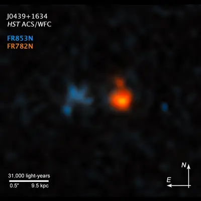 Compass Image for J0439+1634