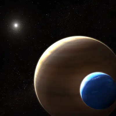 Artist's Illustration of Kepler-1625 System
