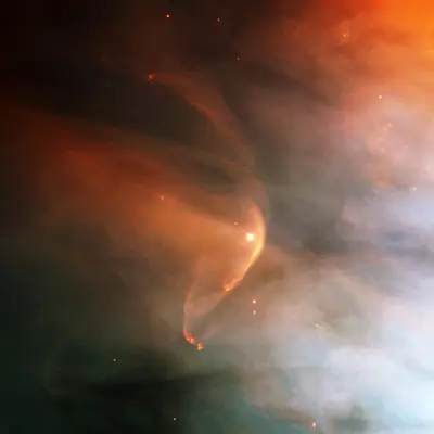Bow Shock Near Young Star LL Ori