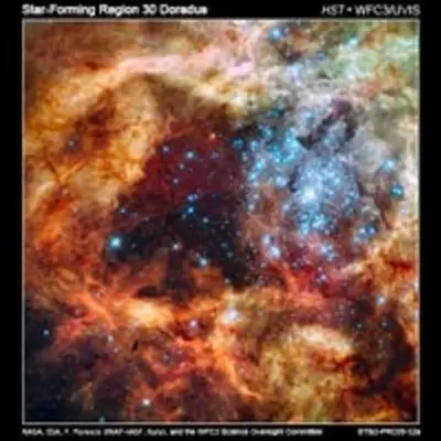 Hubble's Festive View of a Grand Star-Forming Region