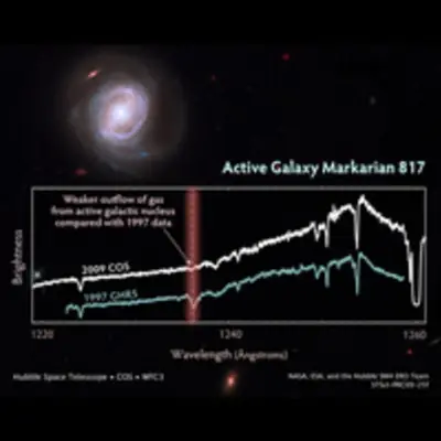Capturing the Spectacular Outflow from Markarian 817