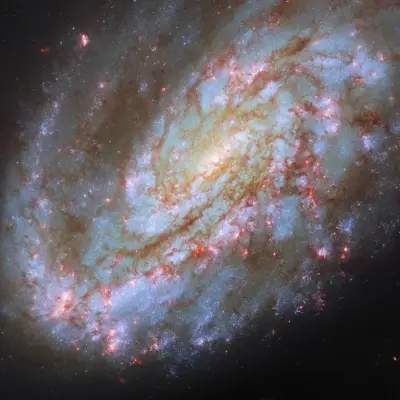 Hubble Spies One-Sided Spiral
