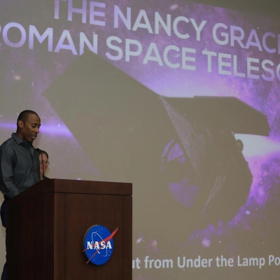 Dr. Julie McEnery, Senior Project Scientist for NASA's Nancy Gr