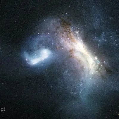 LKH Milky Way Merger Illustration