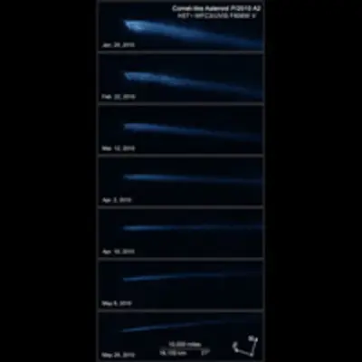 Hubble Images Reveal Aftermath of Asteroid Collision