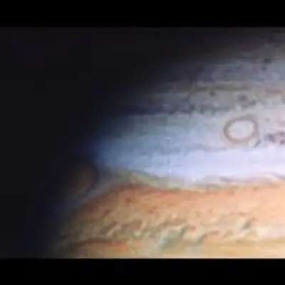 Hubble's First Observation Of Jupiter