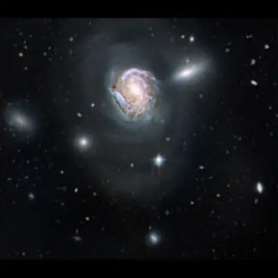 Spiral Galaxy NGC 4911 in the Coma Cluster