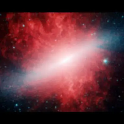 M82 Spitzer: Infrared