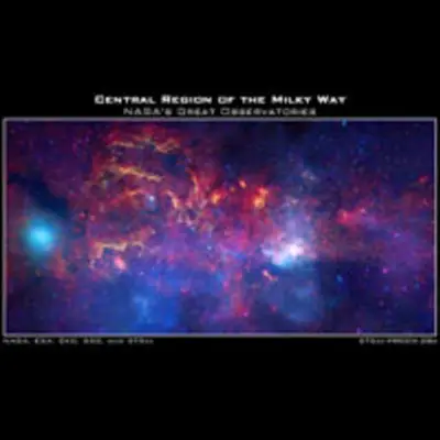 NASA's Great Observatories Examine the Galactic Center Region