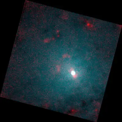 NICMOS Pa-alpha/continuum composite