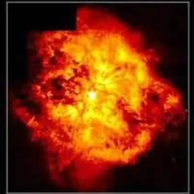 Nebula M1-67 around Star WR124