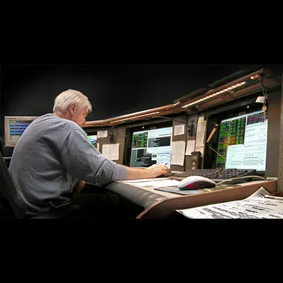 Working at the Hubble Control Center, Space Telescope Science Institute (2005)