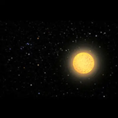 Artist's View of Ancient Star