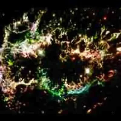 Details of Supernova Remnant Cassiopeia A