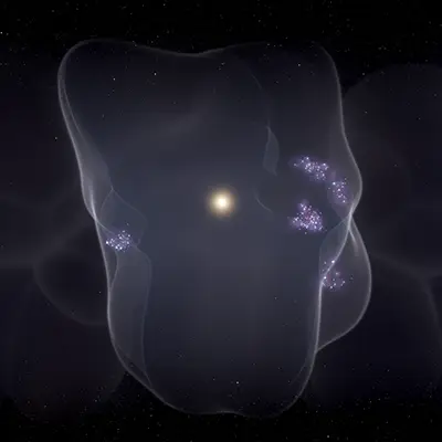 Illustration of the Local Bubble's Star-forming Regions
