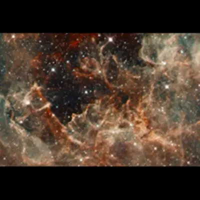 Hubble Images 30 Doradus: the Effects of Massive Stars in R136
