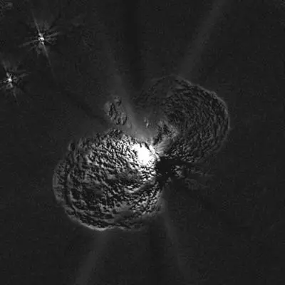 Furious Expansion of Eta Carinae Debris