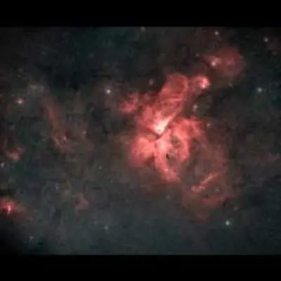 Digitized Sky Survey Image of the Carina Nebula Complex