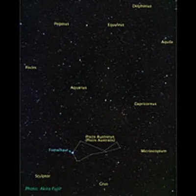Ground-Based Image with Location of Fomalhaut