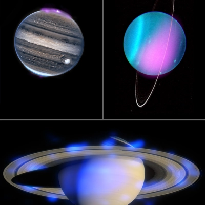 Sonification Collection - Translations of X-ray and other data of Jupiter, Saturn, and Uranus.