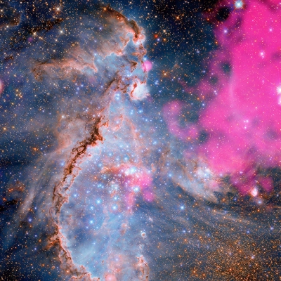 NGC 346 - A collection of spring-themed images is meant to celebrate the "flowering" that occurs throughout space.
