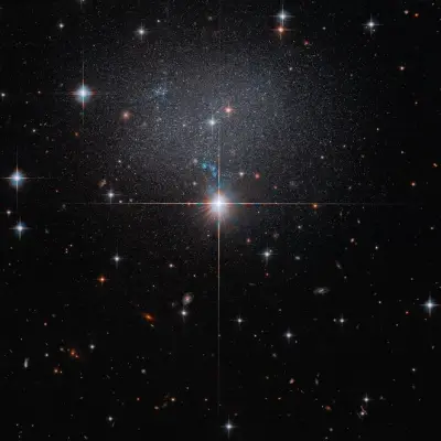 Hubble Spies Faint Irregular Galaxy