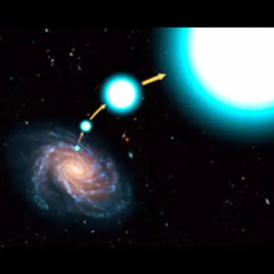 Going, Going, Gone: Star Leaves the Milky Way