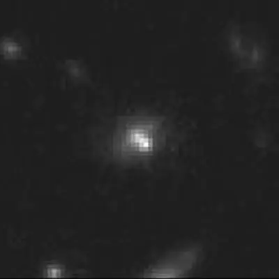 Bright Knot of Light From Supernova in Galaxy Cluster MS1054-0321
