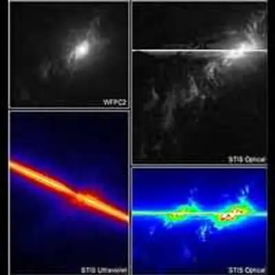 Fireworks Near a Black Hole in the Core of Seyfert Galaxy NGC 4151