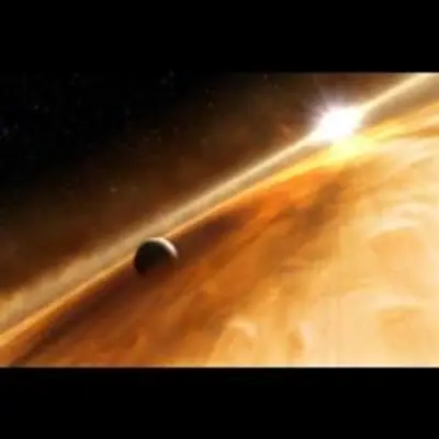 Artist's Concept of Exoplanet Orbiting Fomalhaut