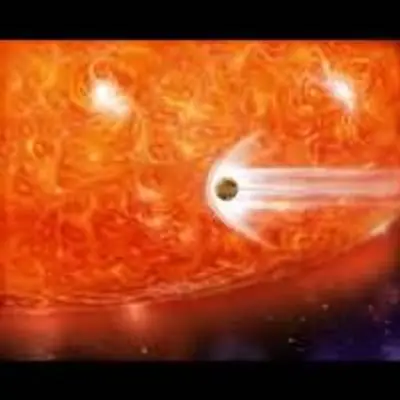 Bloated Stars Swallow Giant Planets