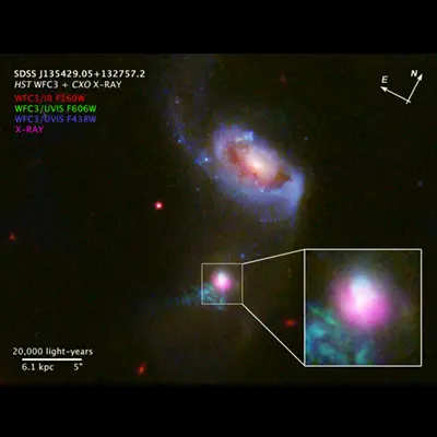 Compass Image for SDSS J1354+1327