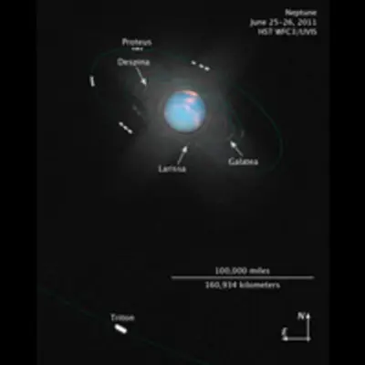Inner Moons of Neptune