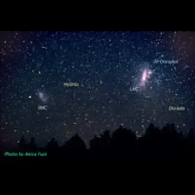 Ground Image of Doradus Constellation