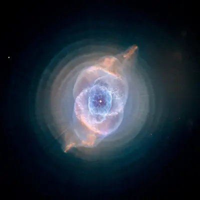 The Cat's Eye Nebula: Dying Star Creates Fantasy-like Sculpture of Gas and Dust